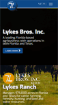 Mobile Screenshot of lykes.com